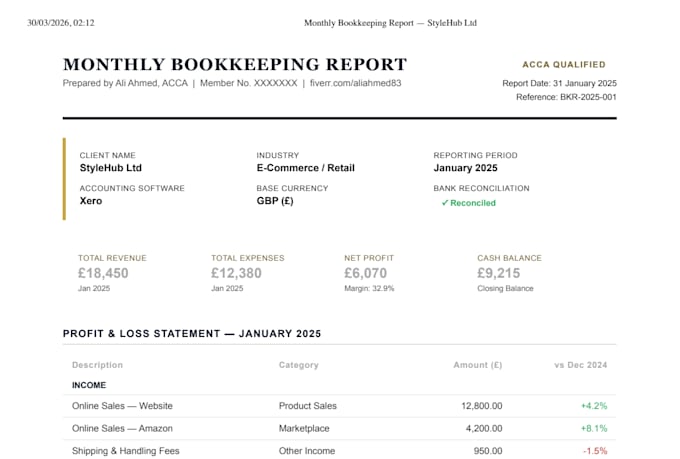 do bookkeeping on xero, quickbooks and sage